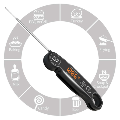 Good price Складной цифровой термометр для варить дисплей СИД RoHS CE USB мяса онлайн